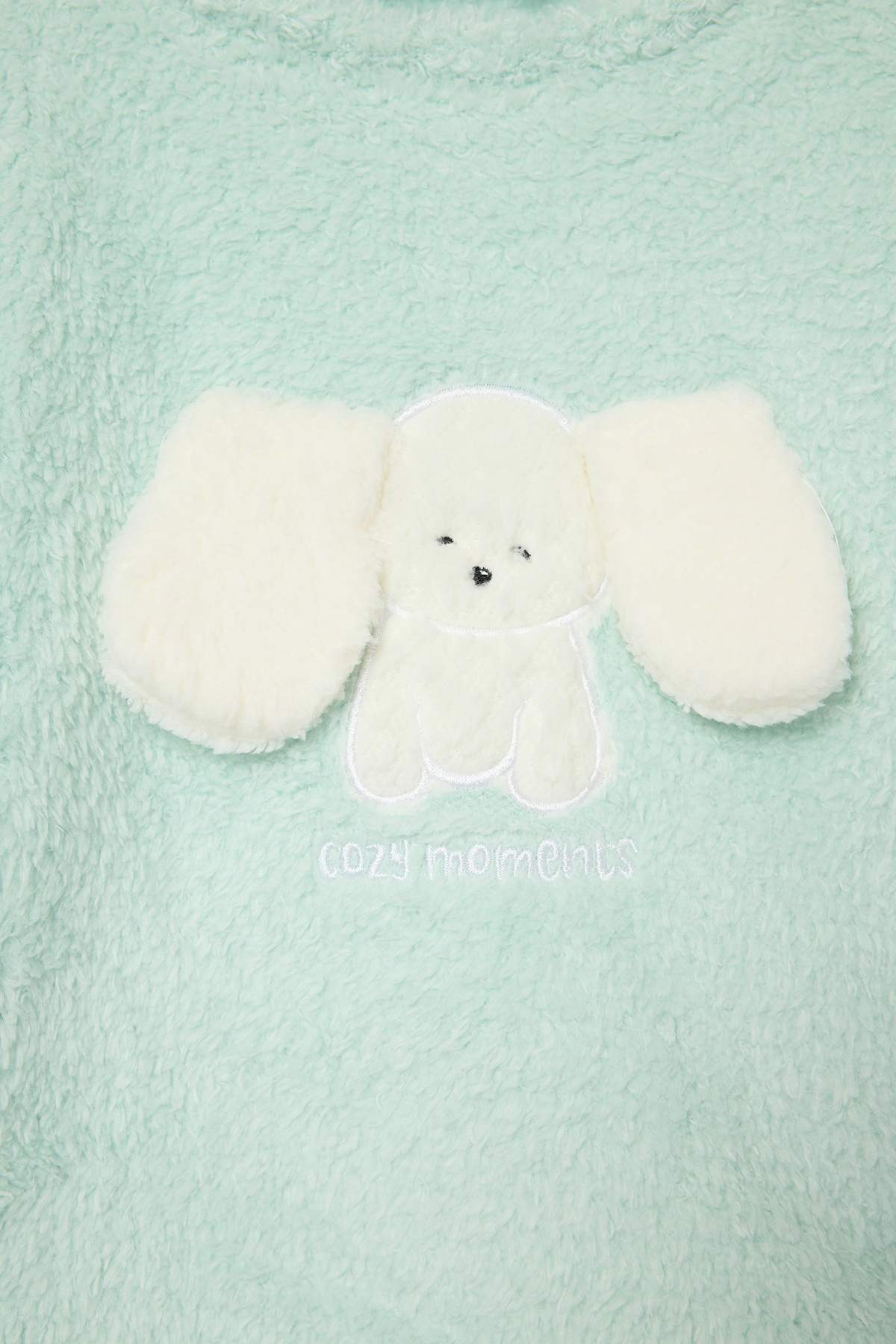 Girls' Mint Plush Bunny Pyjama Set