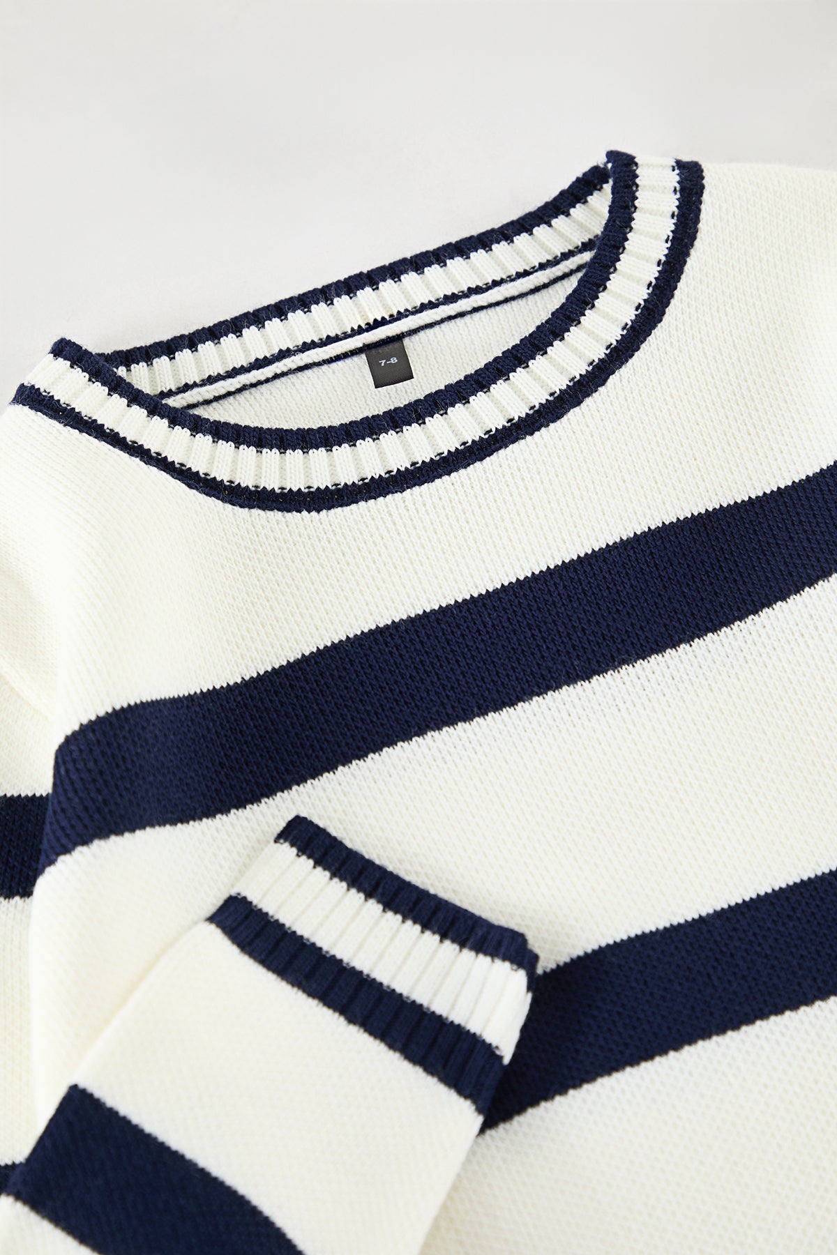 Kids' Navy Striped Mini Me Jumper