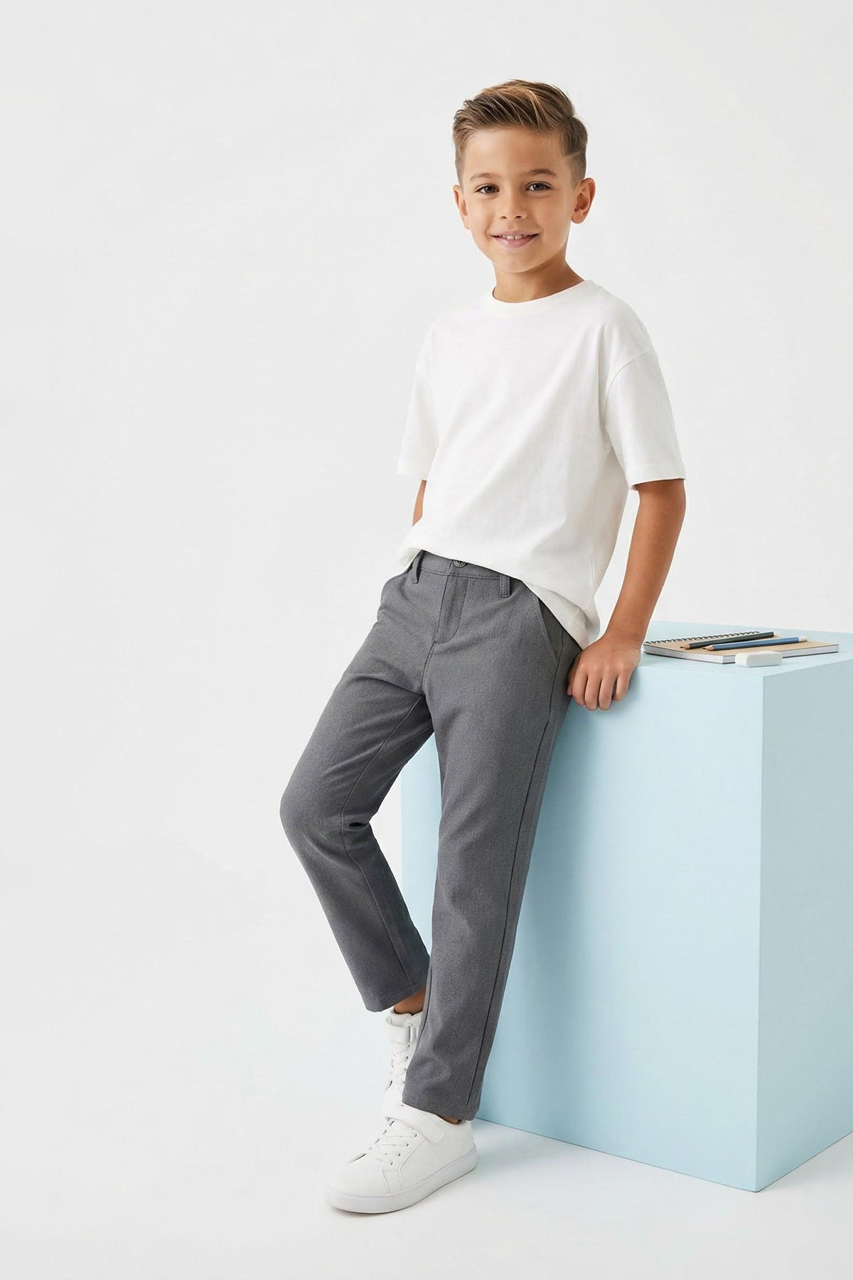 Boys' Basic School Trousers