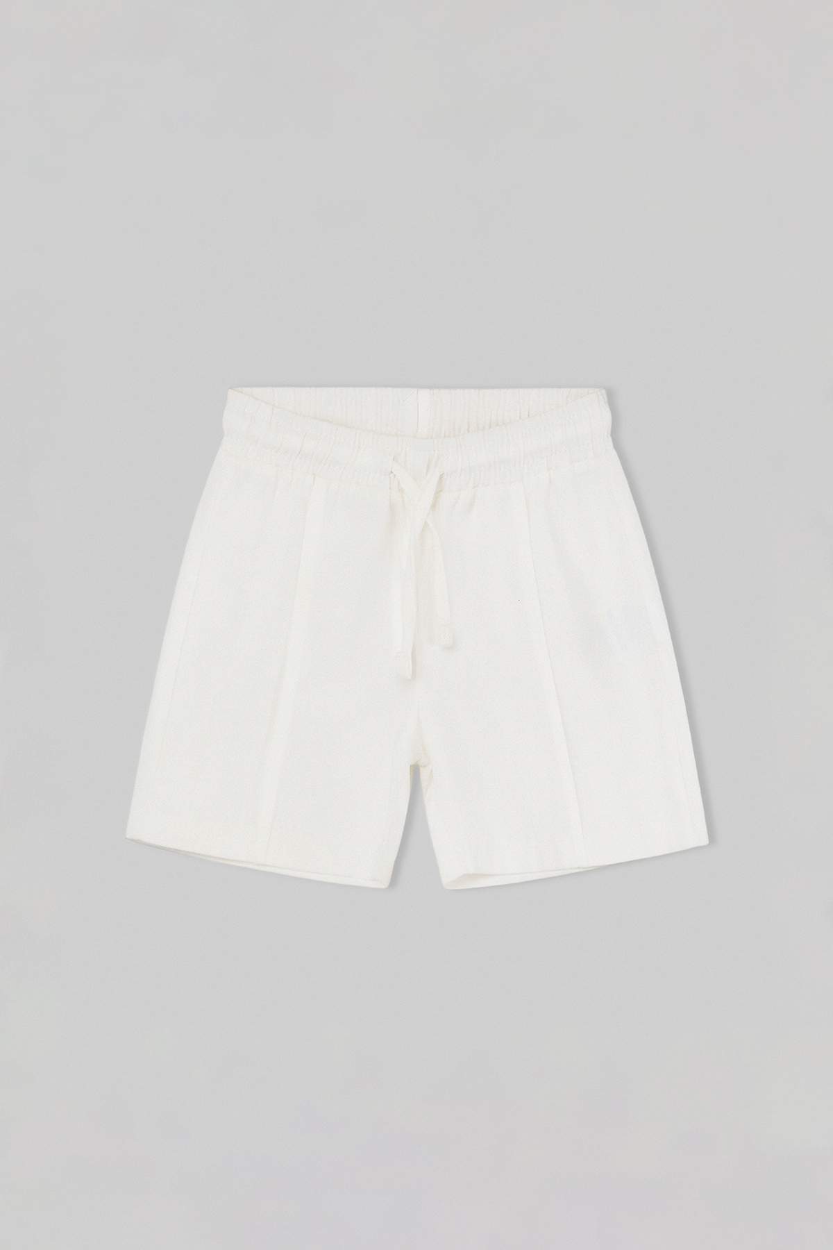 Boys' Linen-Look Shirt & Shorts Set