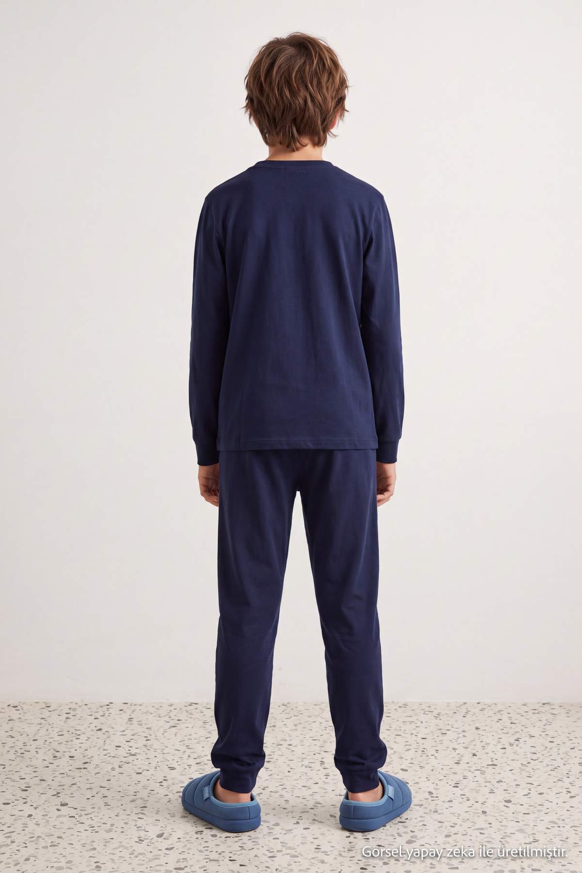 Boys' Dark Navy Pyjama Set