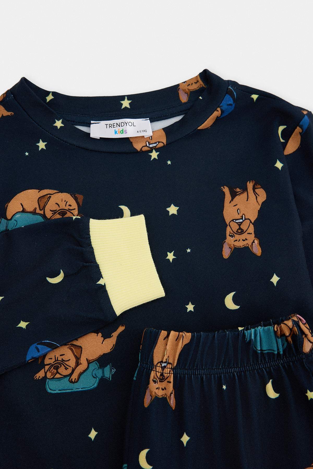 Boys' Bear-Print Long Pyjama Set
