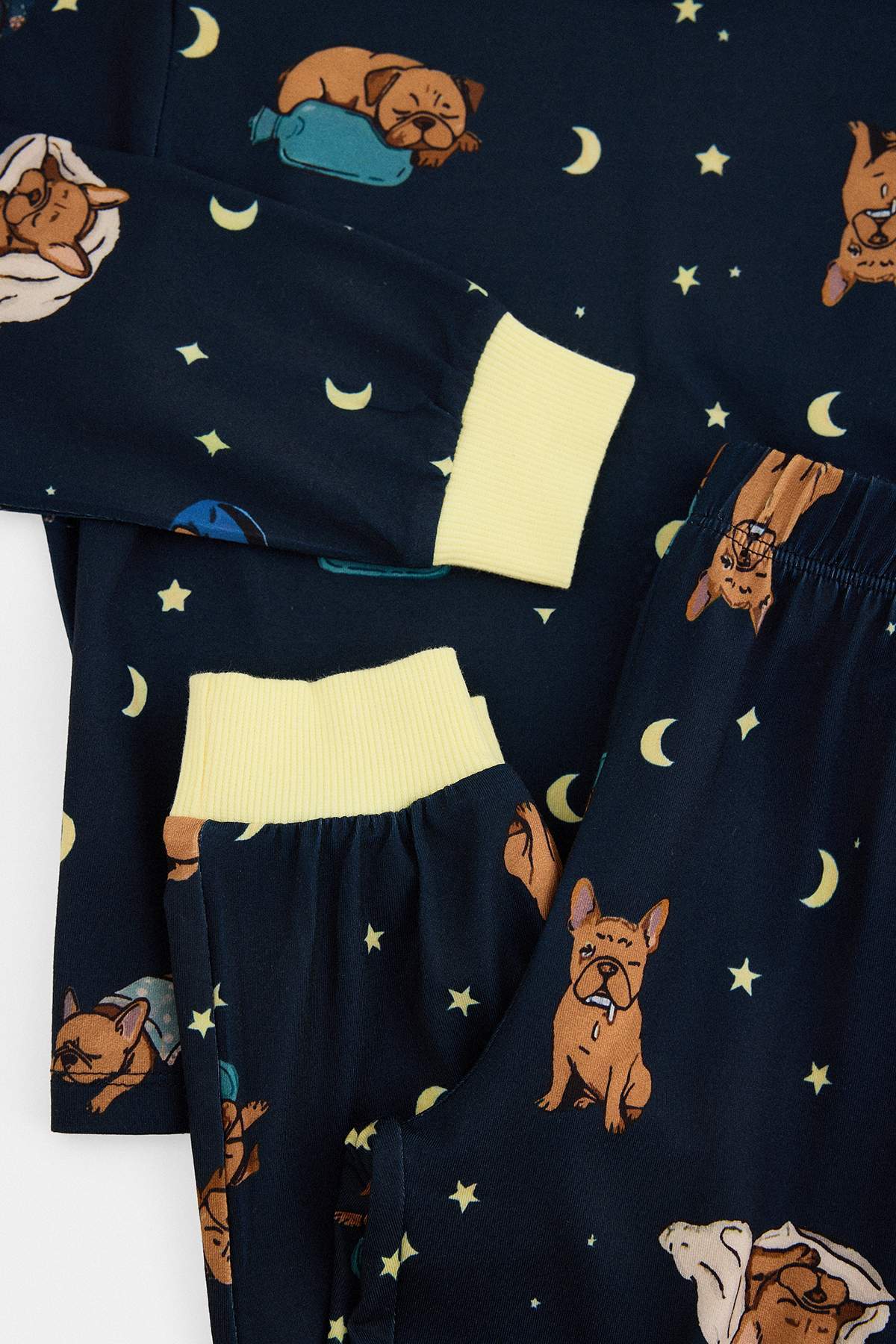 Boys' Bear-Print Long Pyjama Set