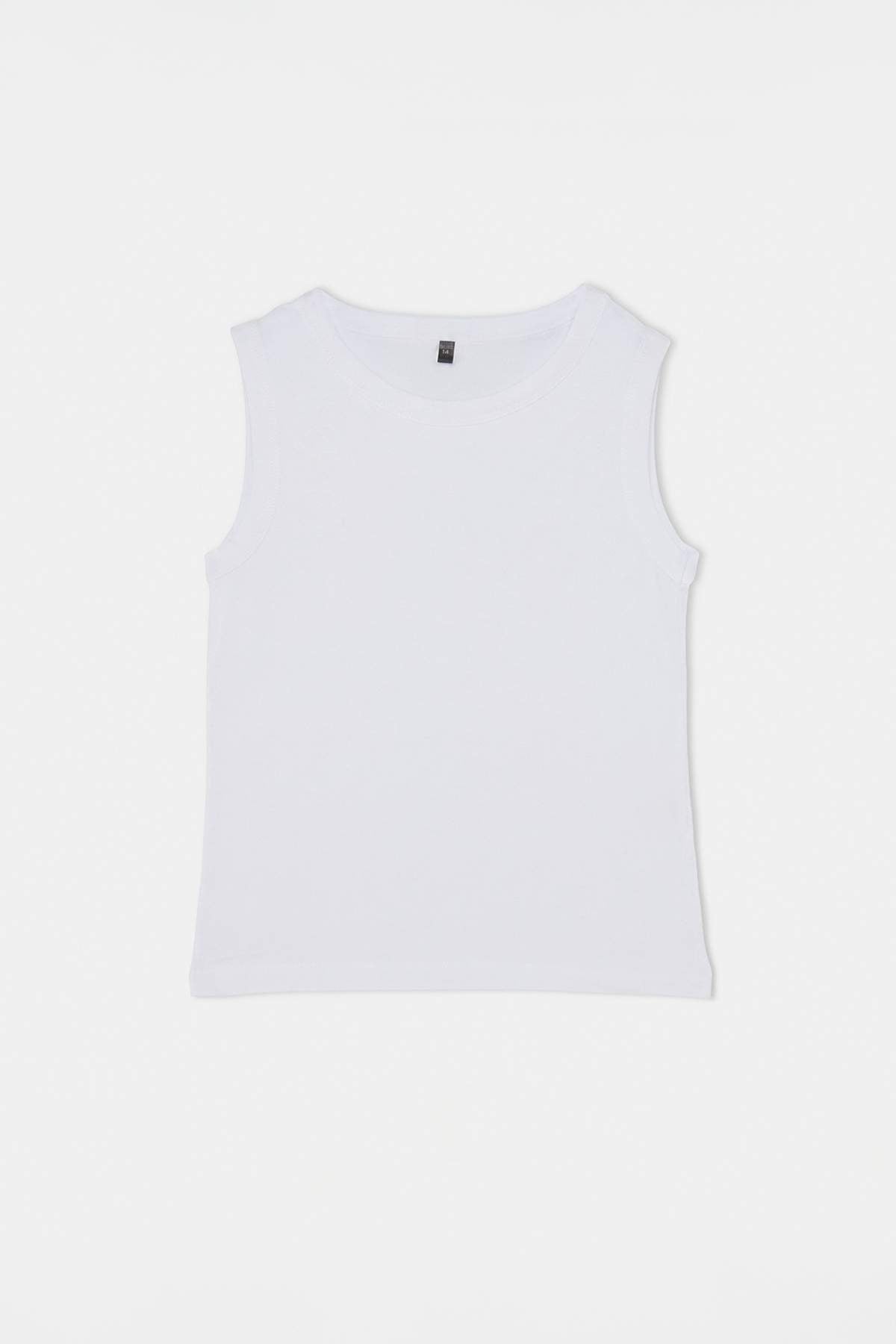 Boys' Plain Vest 4-Pack