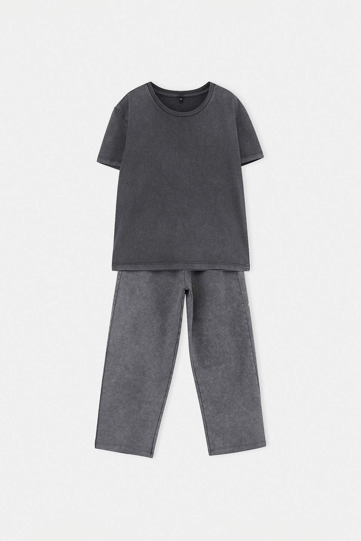 Boys' Washed T-Shirt & Trousers Set