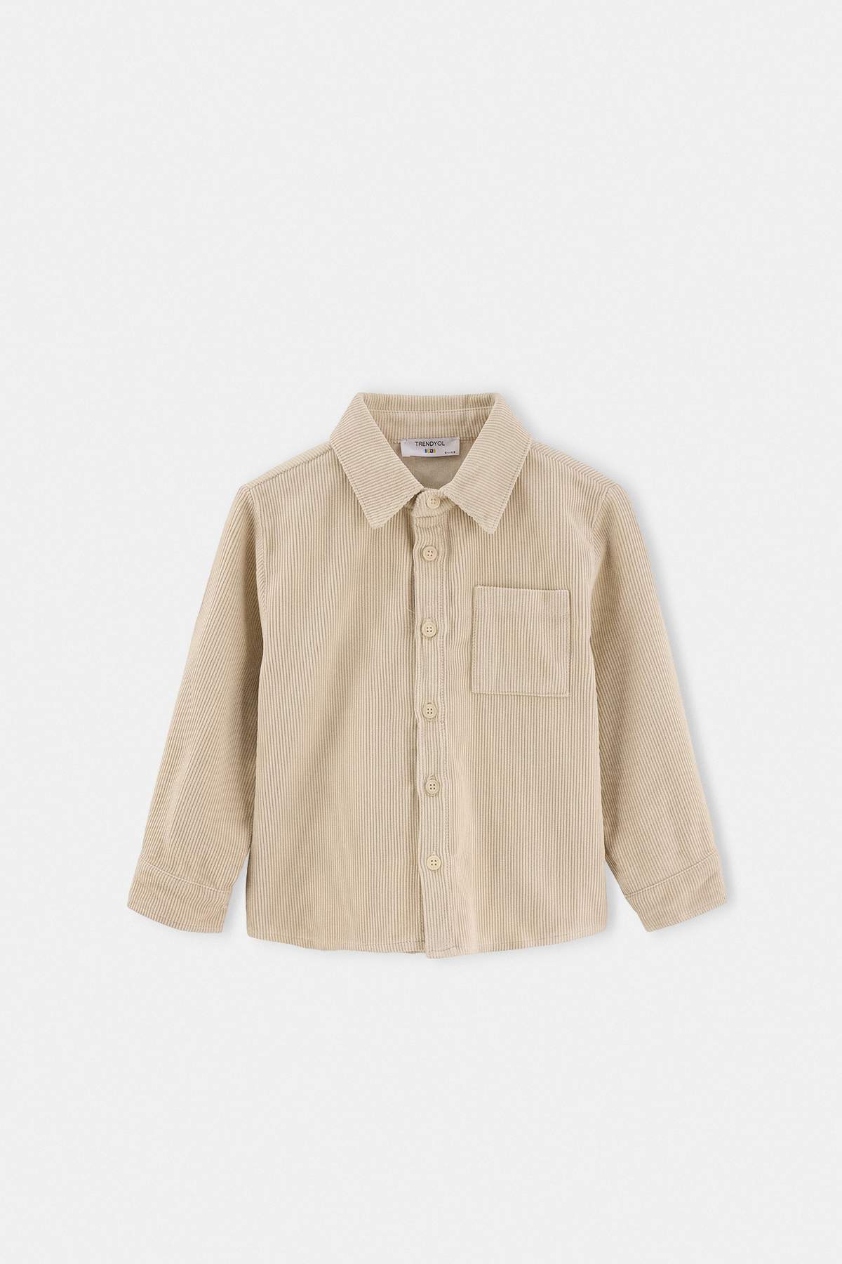 Boys' Stone Corduroy Long Shirt