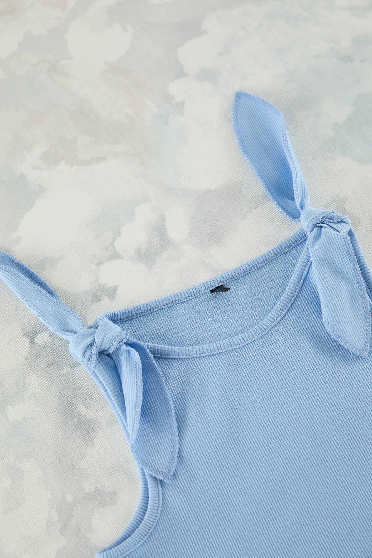 Girls' Tie-Strap Vest & Shorts Set