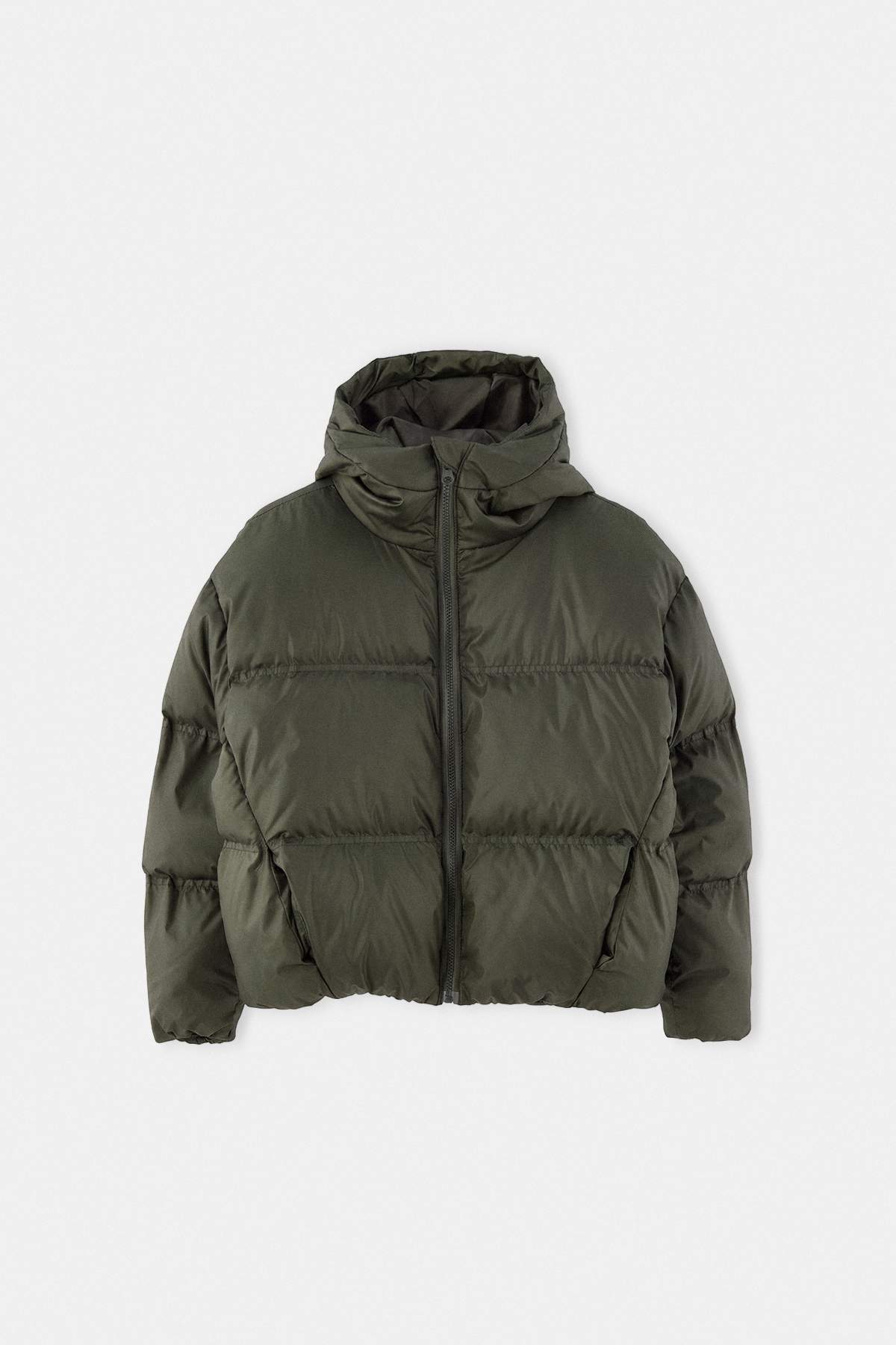 Girls' Basic Hooded Puffer Coat