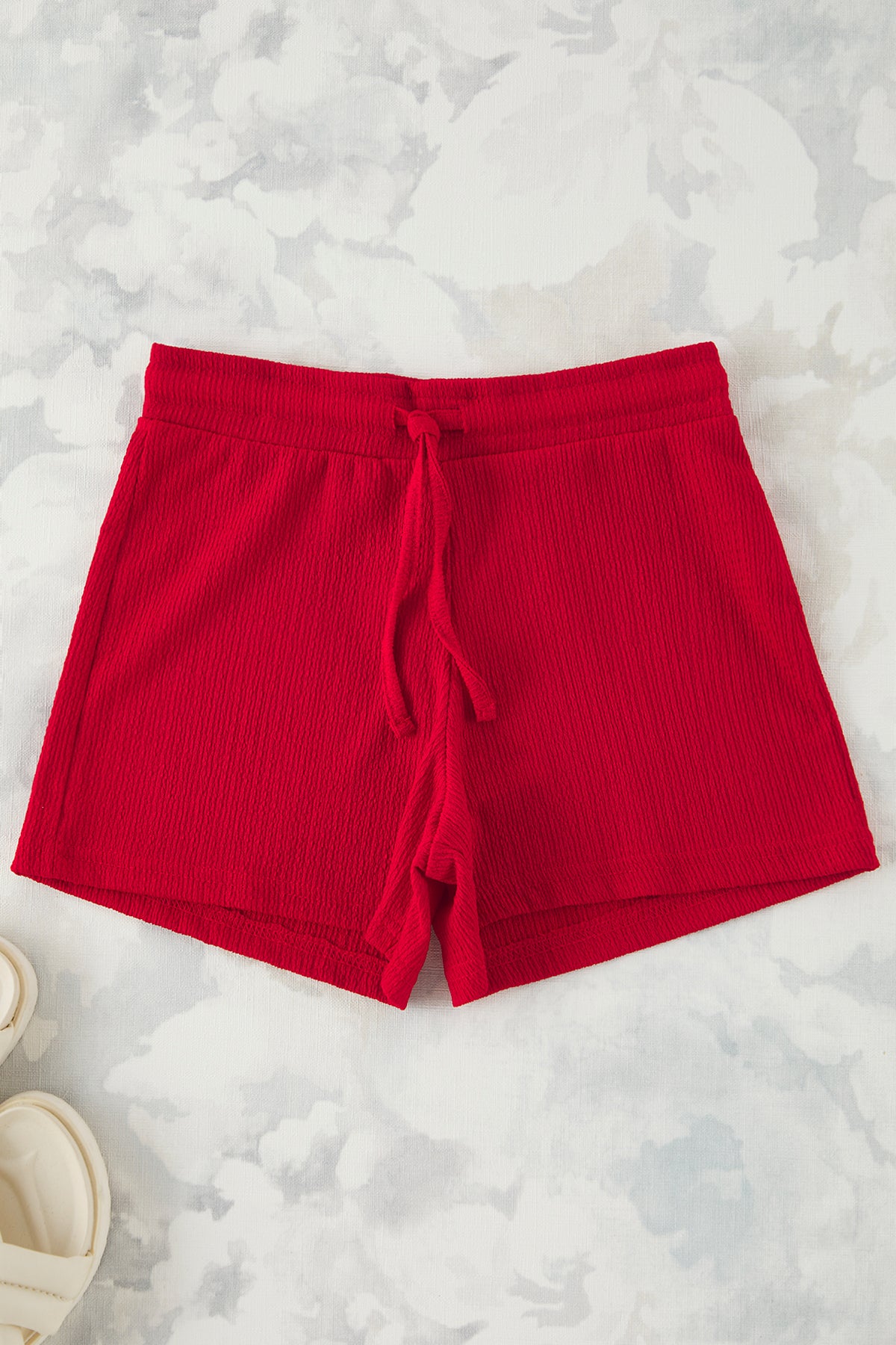 Girls' Textured Knit Shorts