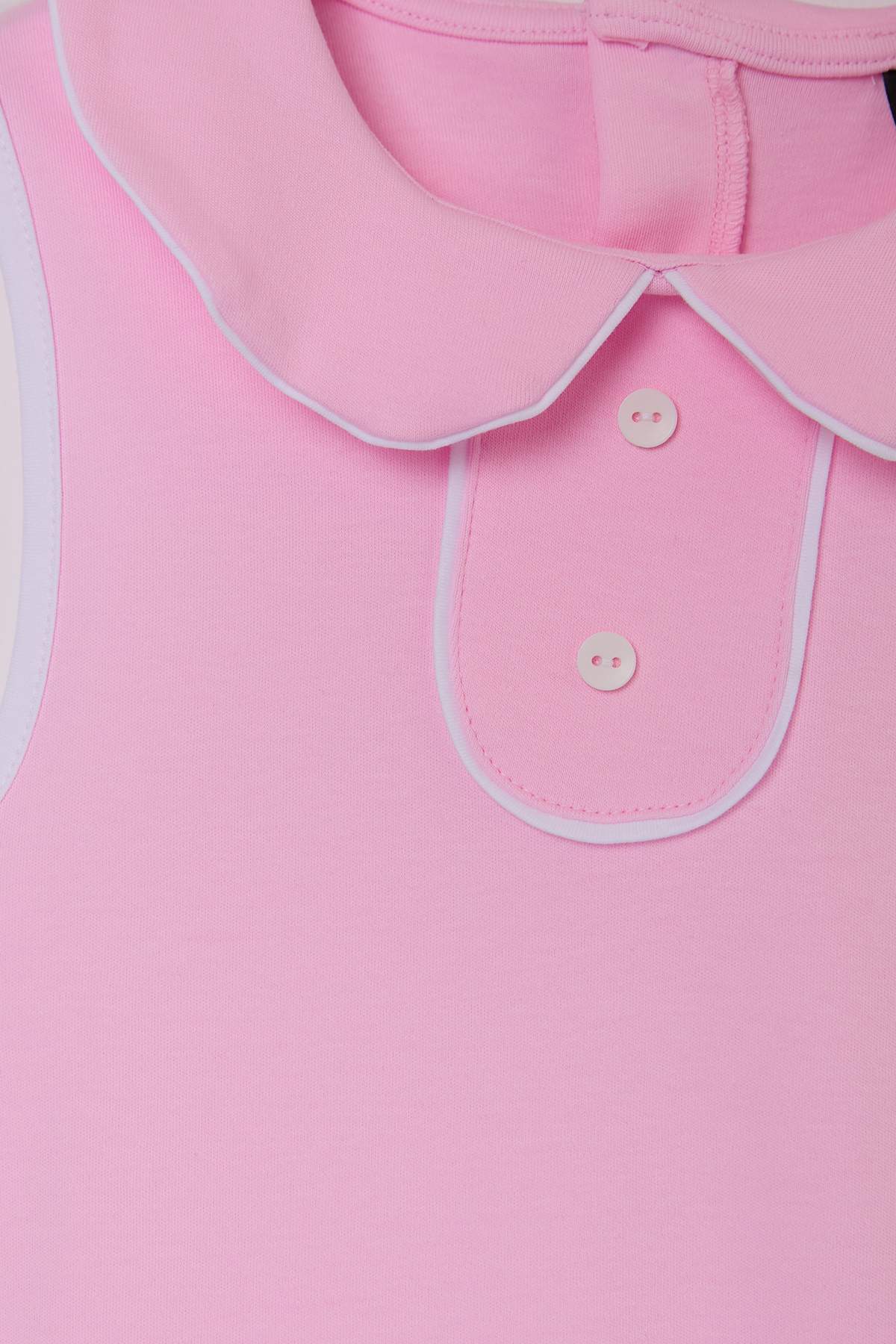 Girls' Plain Mini Dress with Pockets