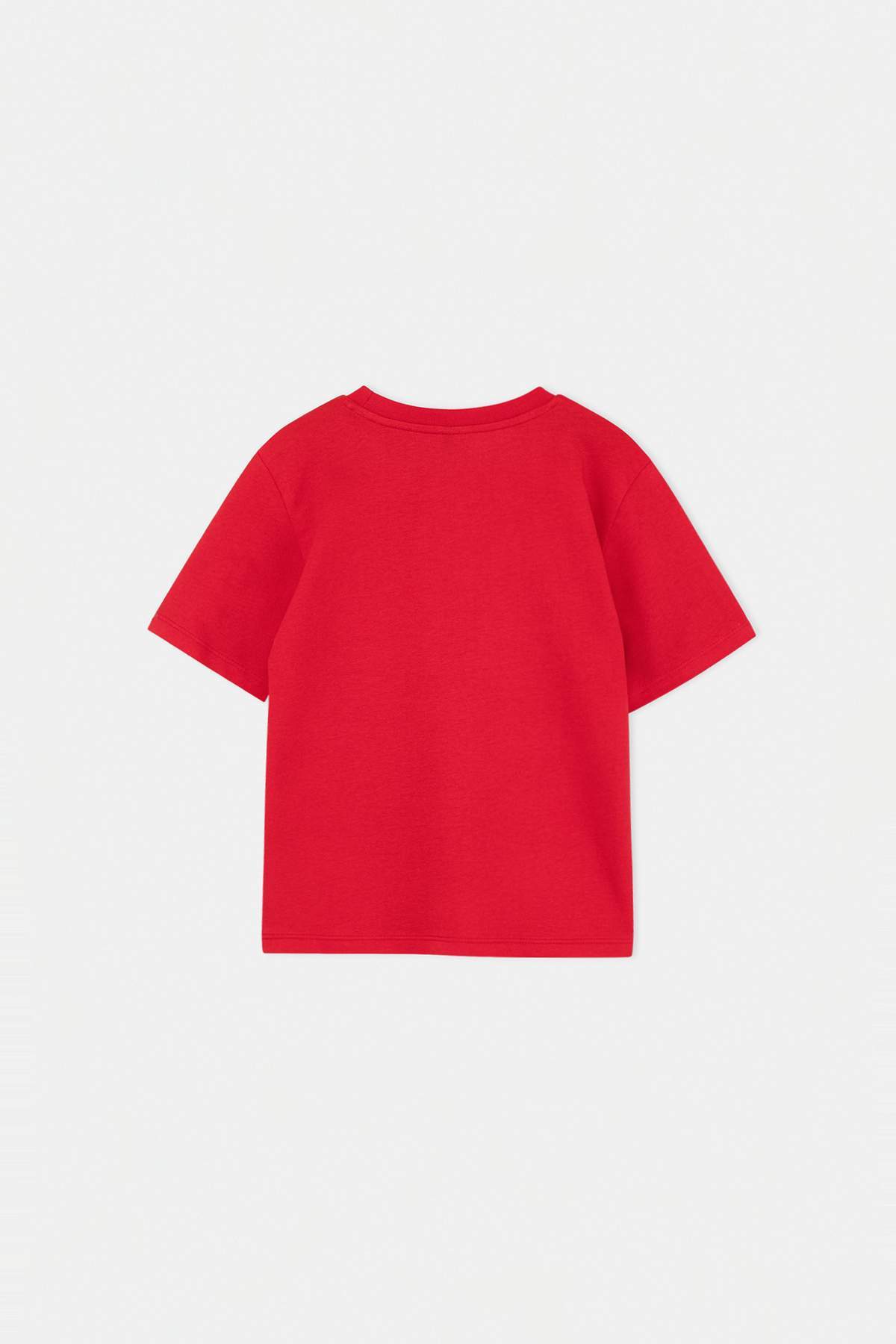 Kids' Red Graphic-Print T-Shirt