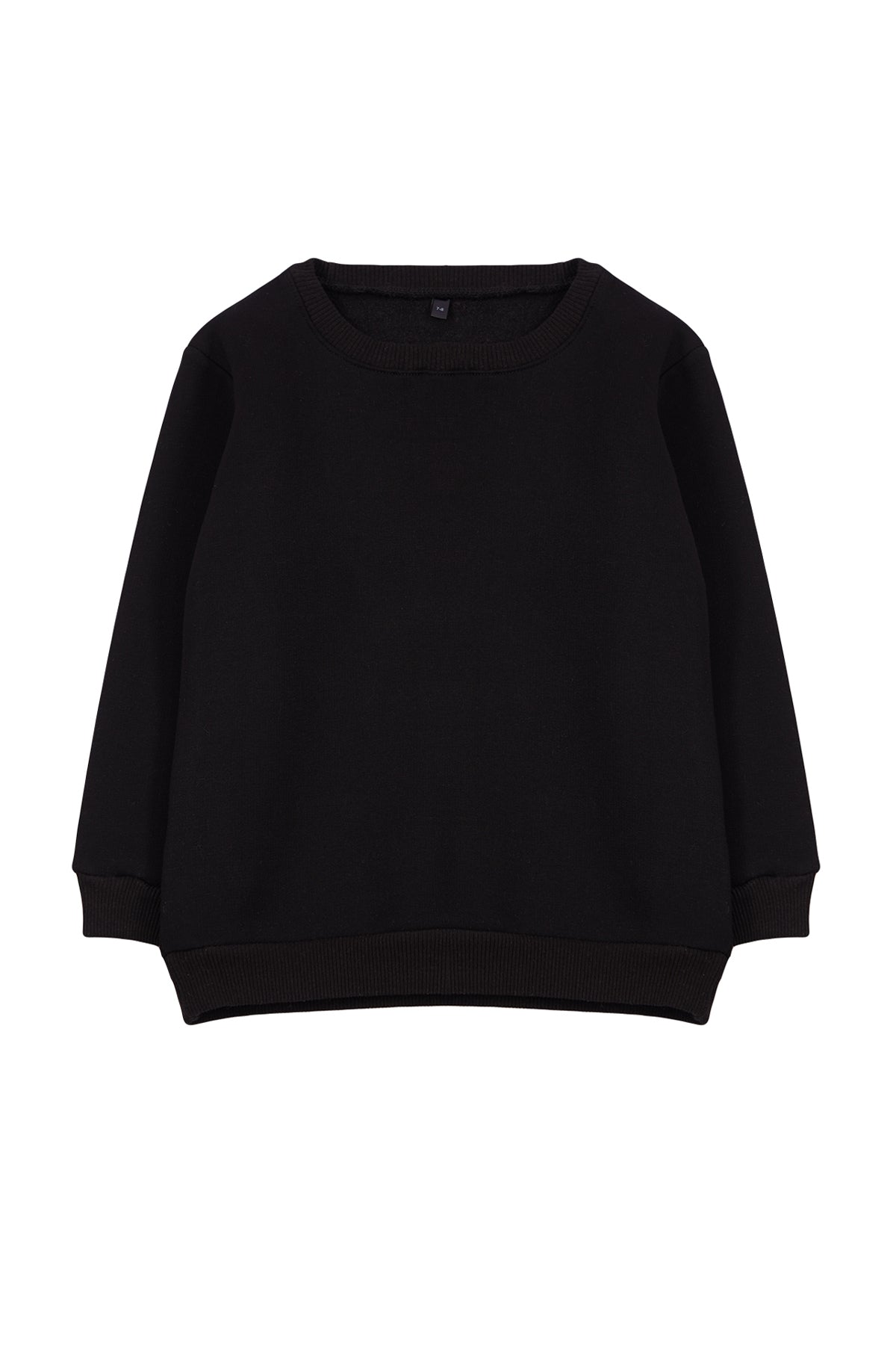 Boys' Back-Print Cotton Crew-Neck Sweatshirt