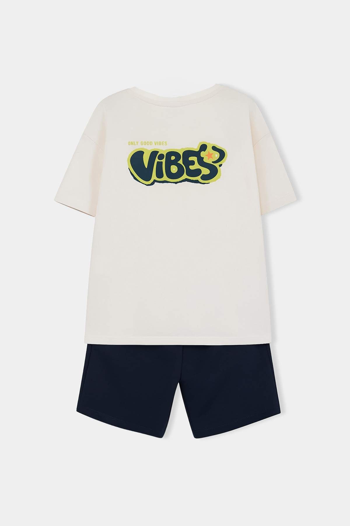 Boys' Stone Printed T-Shirt & Shorts Set