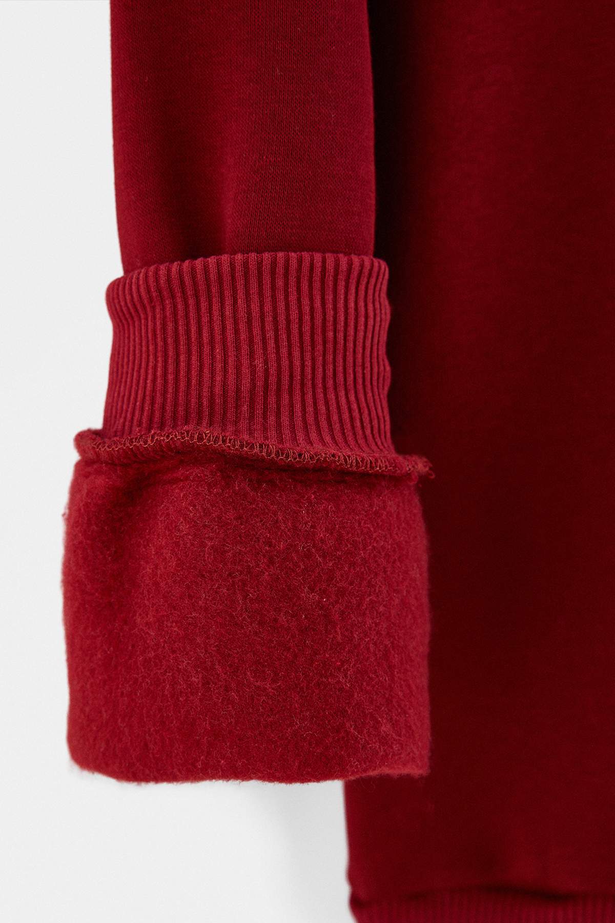 Kids' Basic Fleece-Lined Crew-Neck Sweatshirt