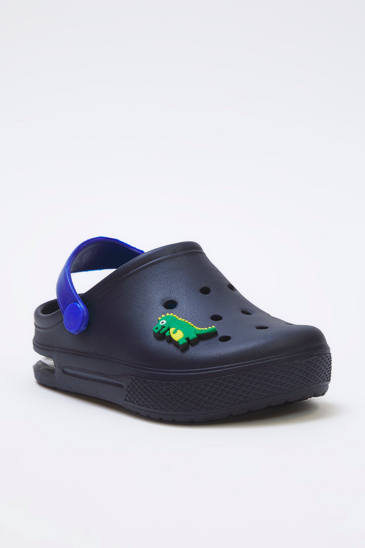 Boys' Navy Light-Up Crocodile Closed-Toe Sandals