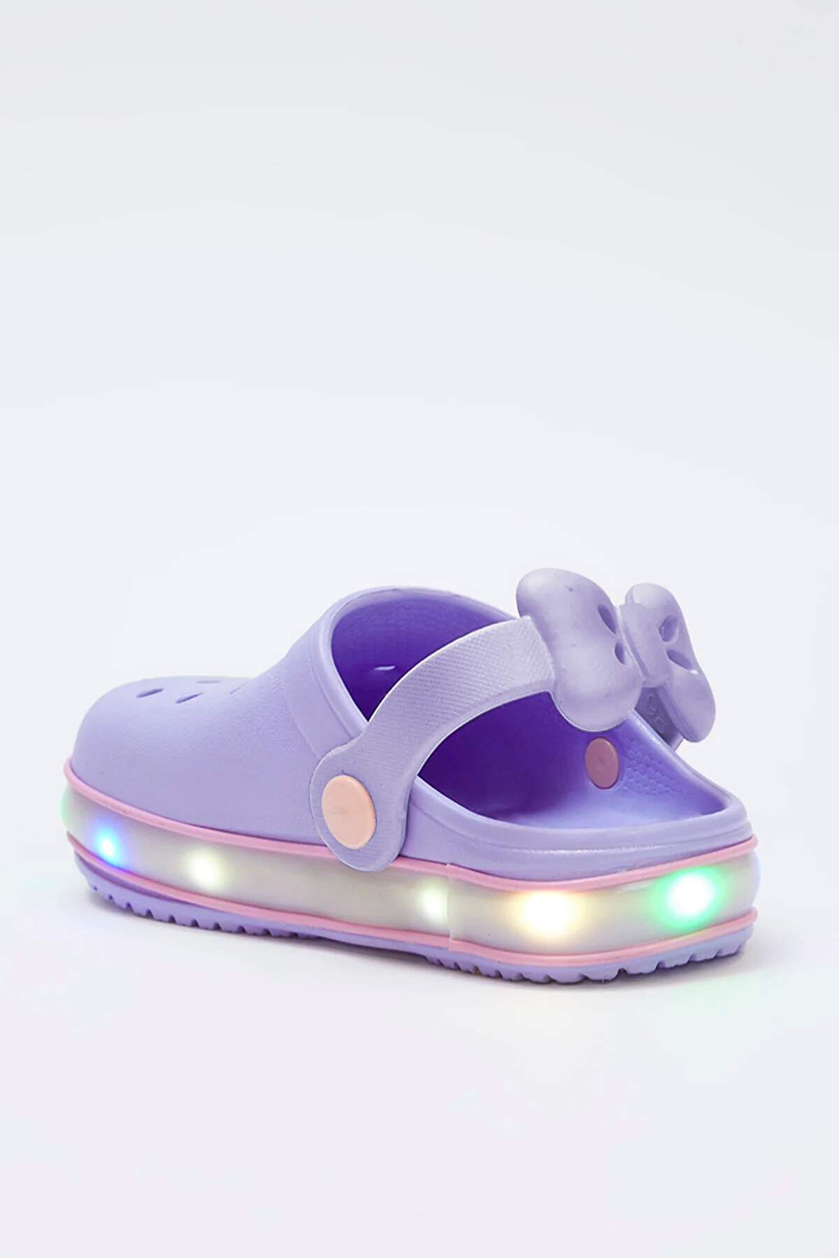 Girls' Light-Up Bow Lightweight EVA Sandals