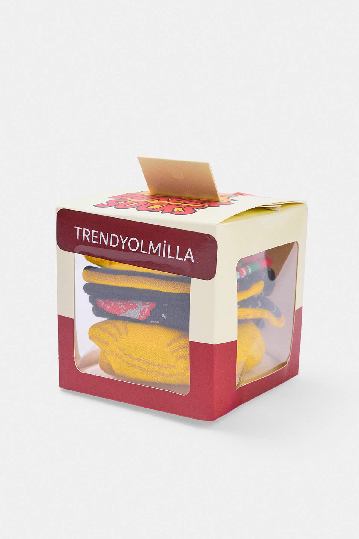 Kids' Socks 2-Pack in Burger Gift Box