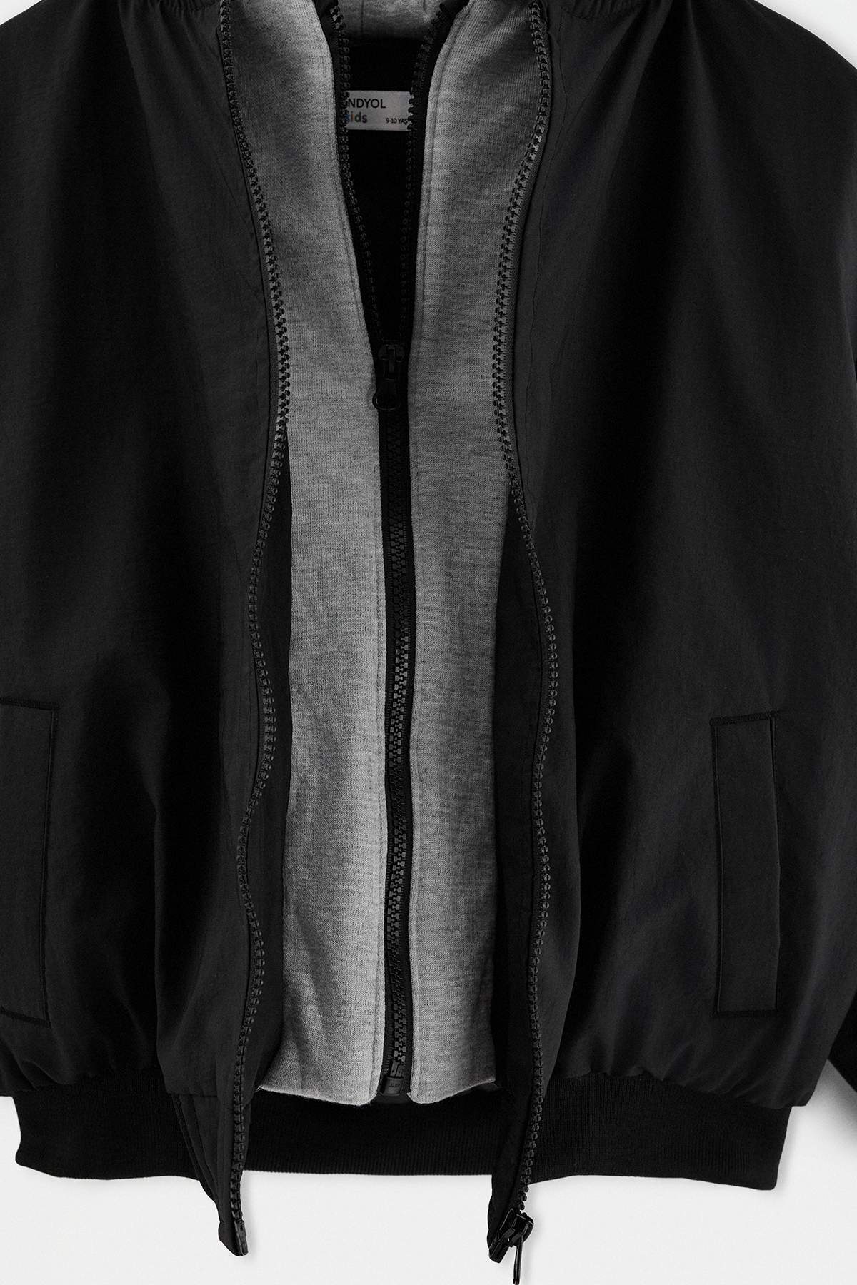 Boys' Black Coat