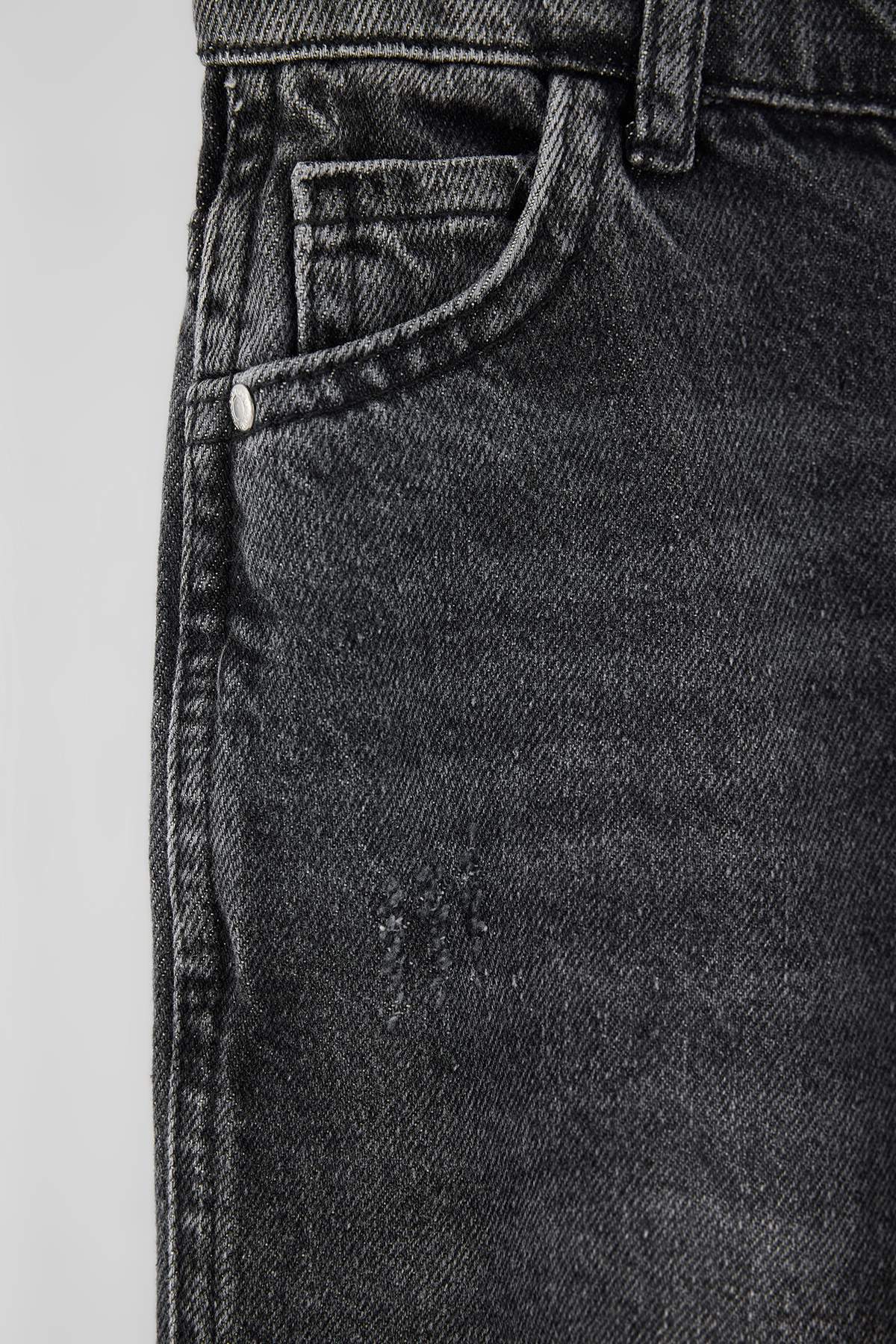 Boys' Baggy Cotton Jeans with Adjustable Waist