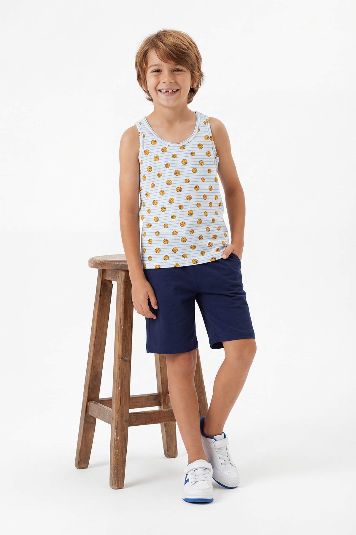 Boys' Printed Vest 3-Pack