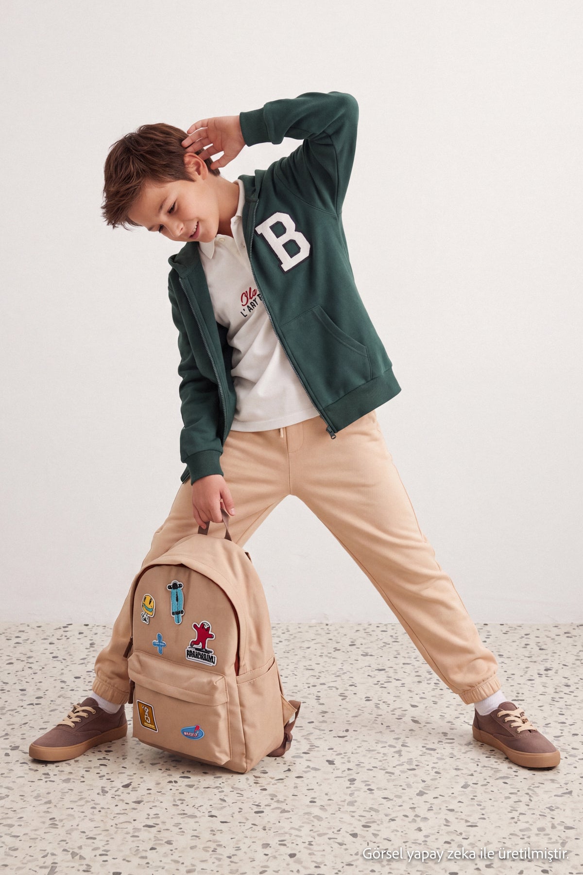 Boys' Basic Thick Joggers