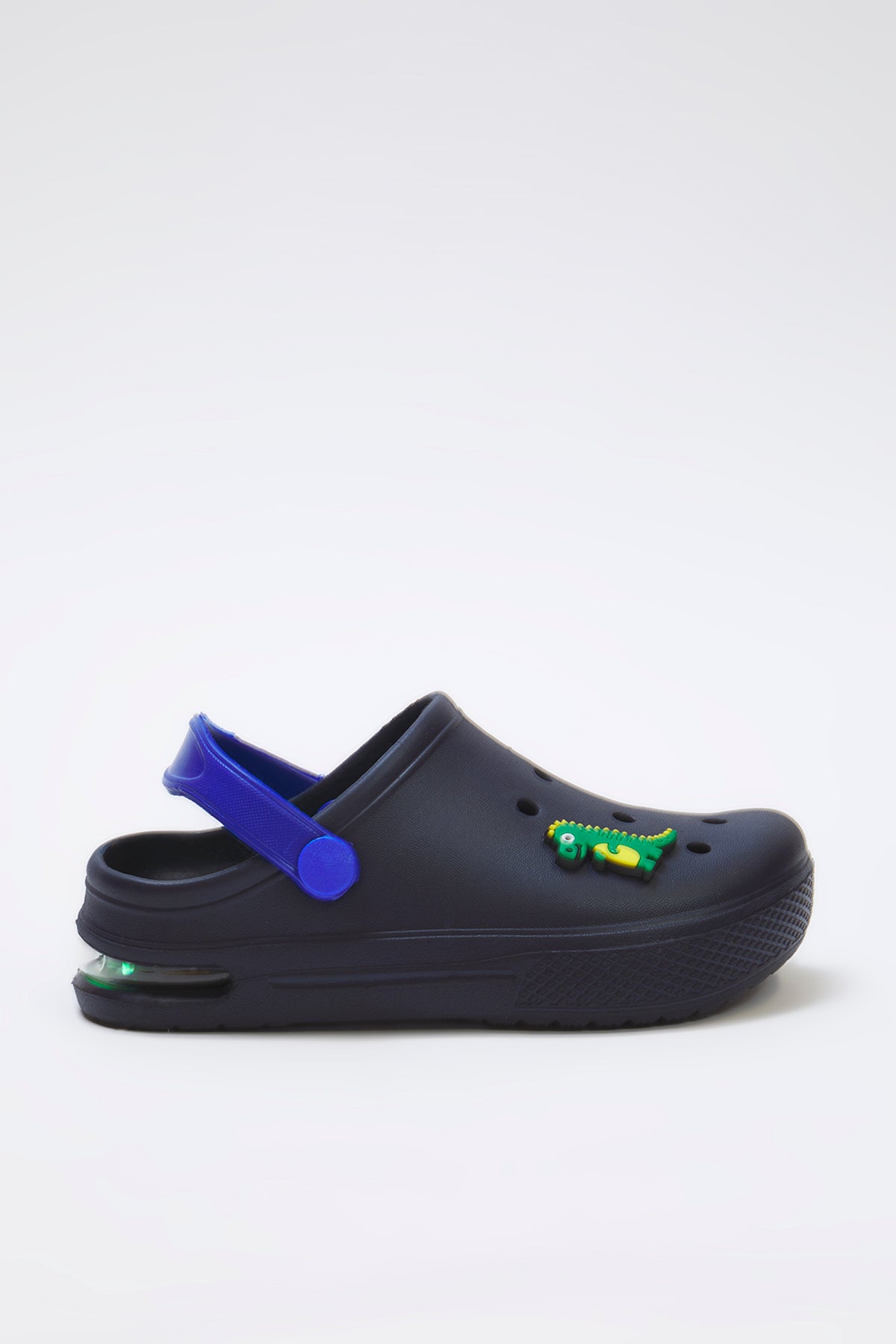 Boys' Navy Light-Up Crocodile Closed-Toe Sandals