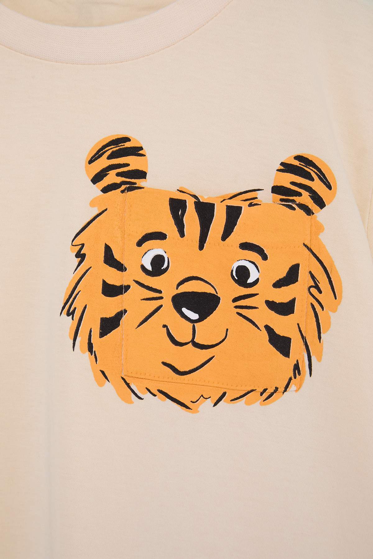 Boys' Stone & Ecru Printed T-Shirt 2-Pack