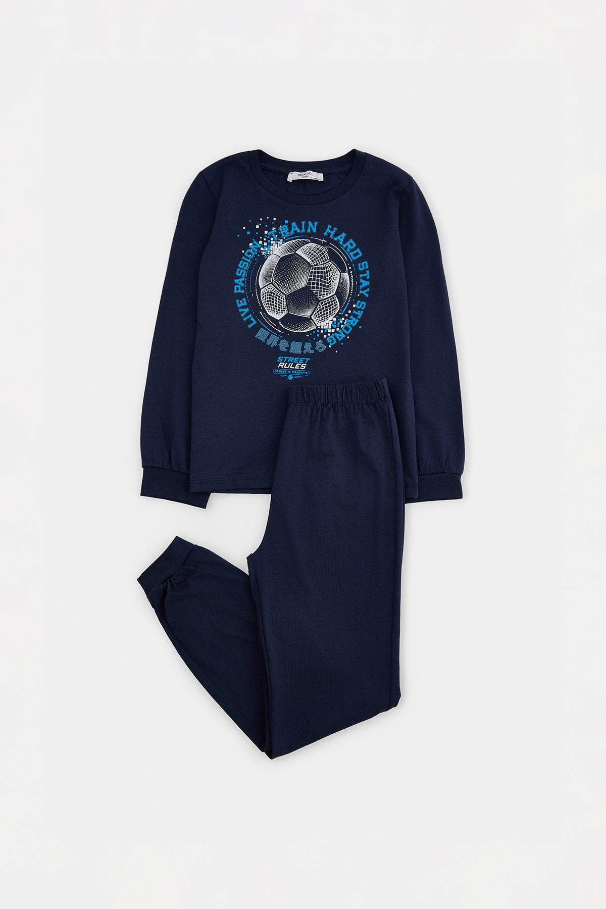 Boys' Dark Navy Pyjama Set