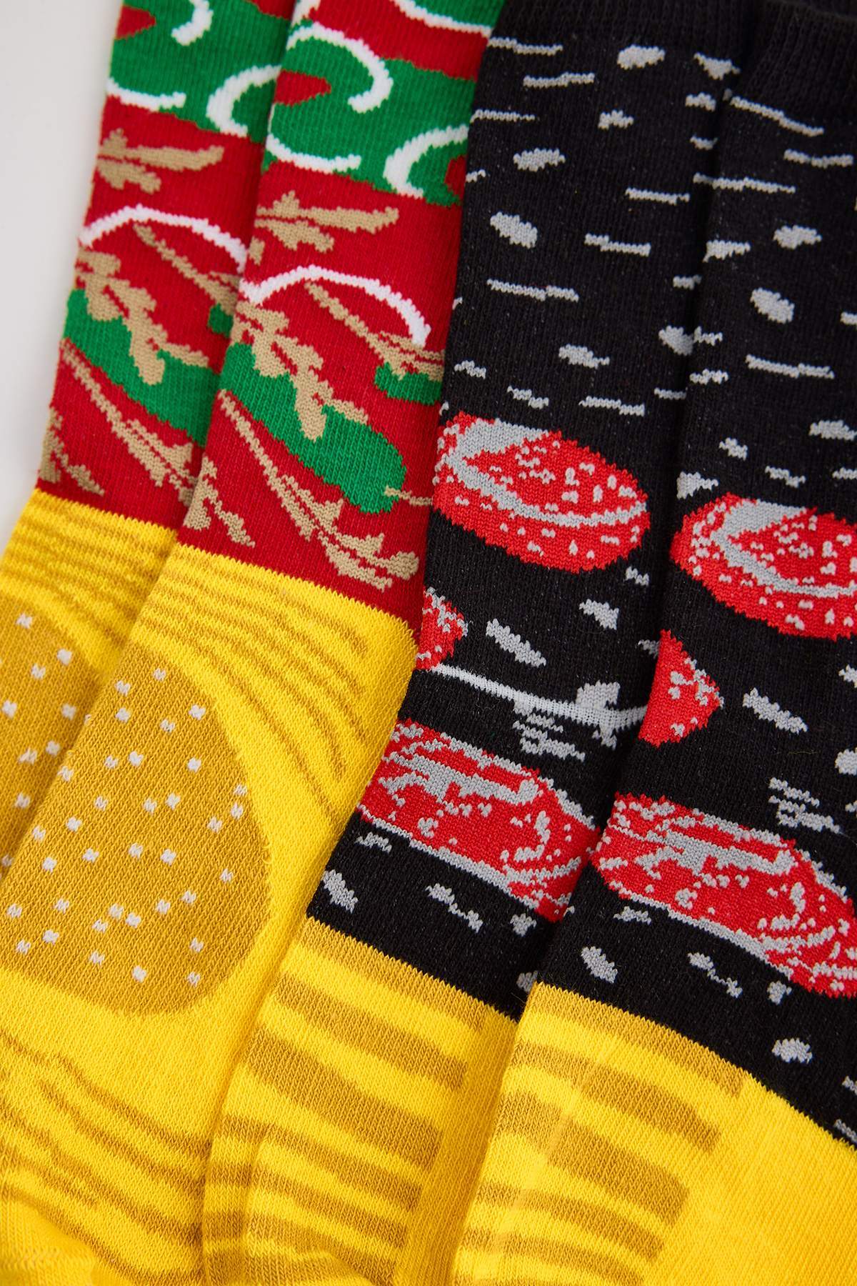 Kids' Socks 2-Pack in Burger Gift Box