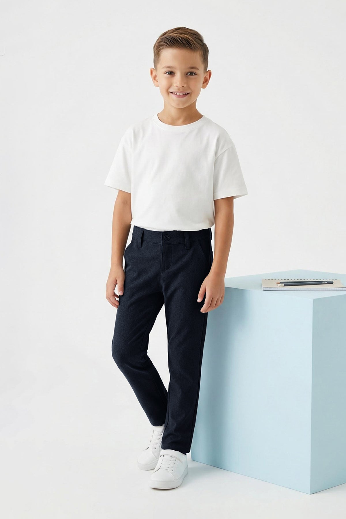 Boys' Basic School Trousers