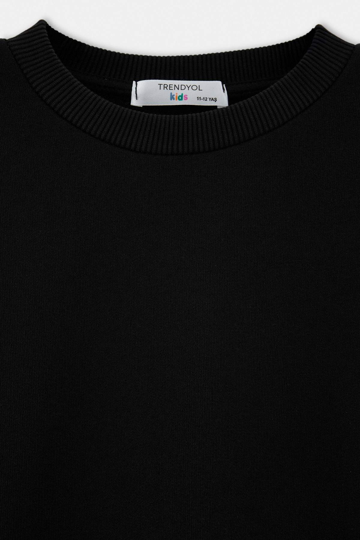 Kids' Basic Fleece-Lined Crew-Neck Sweatshirt