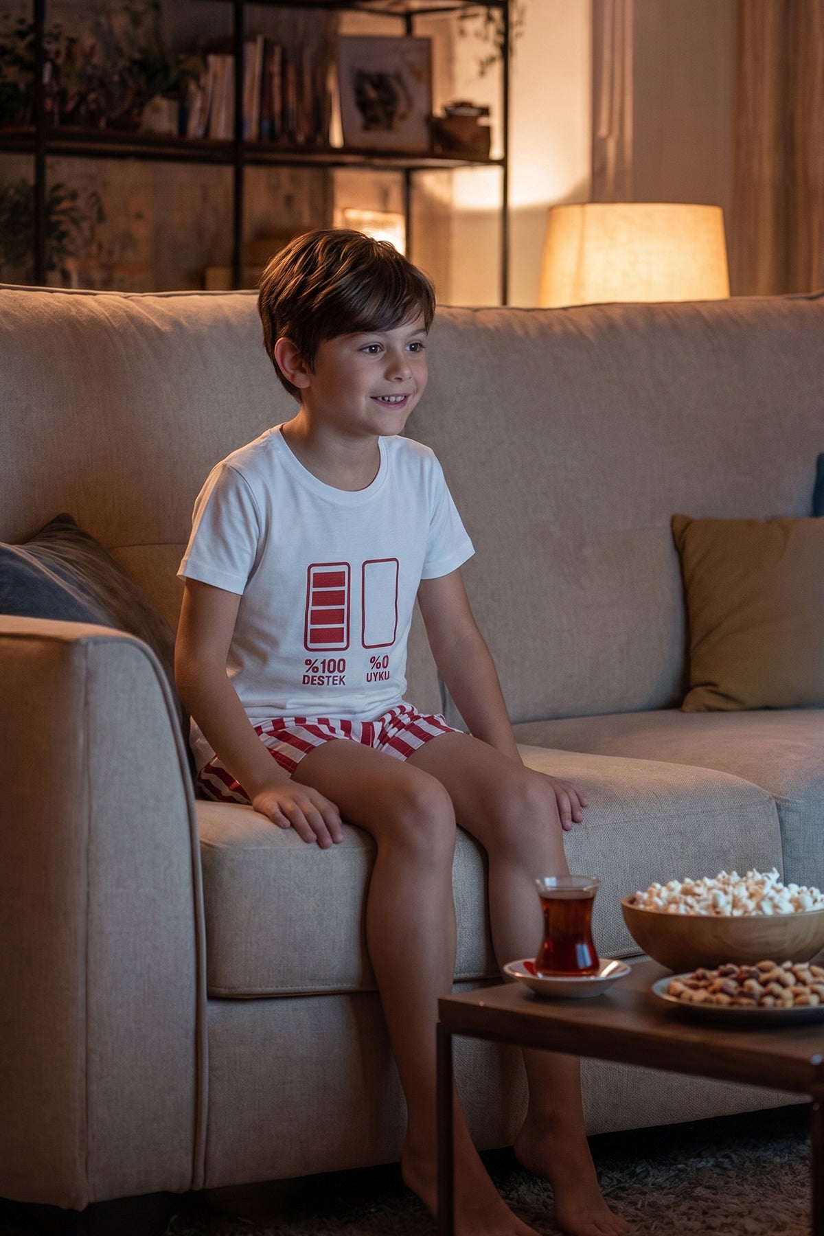 Kids' Ecru Pyjama Set