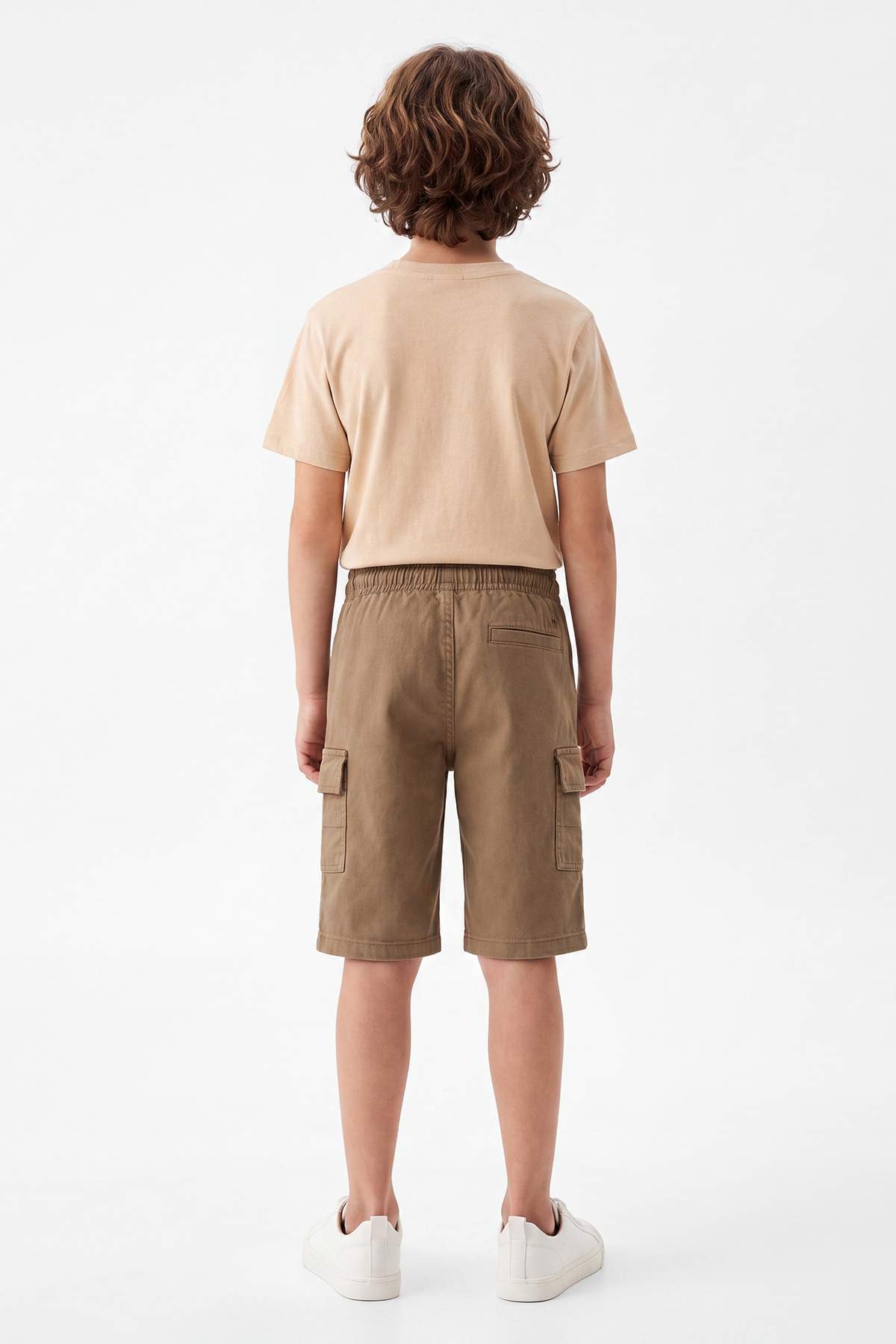 Boys' Printed T-Shirt & Cargo Shorts Set