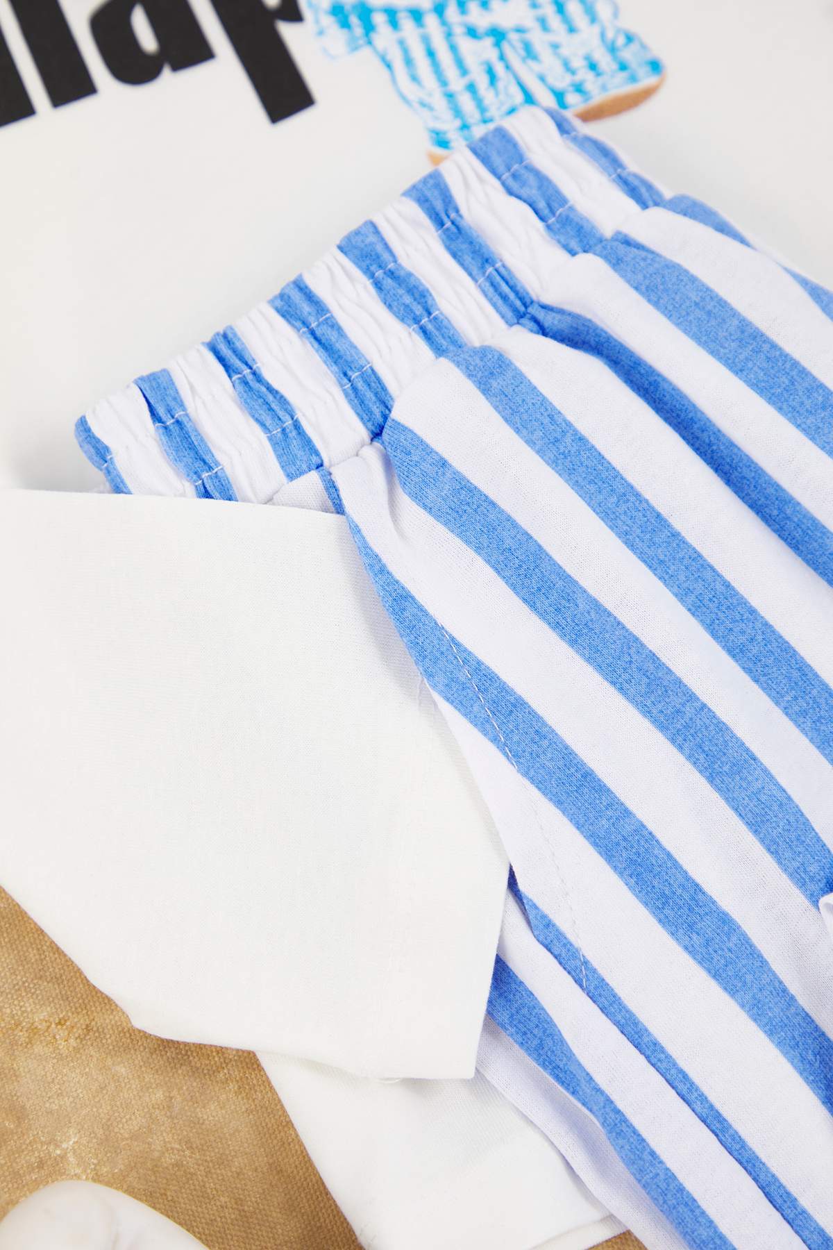 Kids' Printed Cotton Pyjama Set