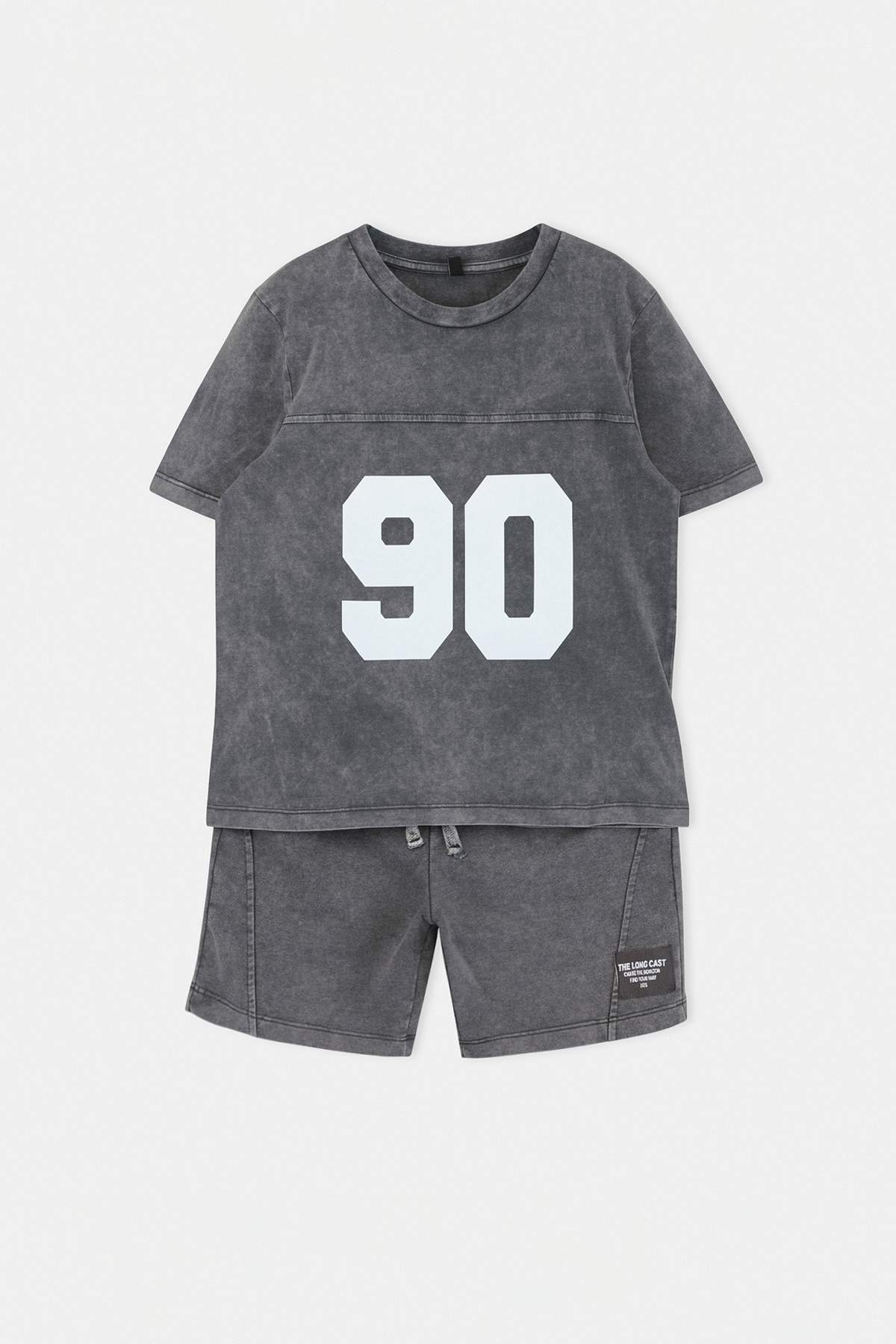 Boys' Number-Print T-Shirt & Shorts Set