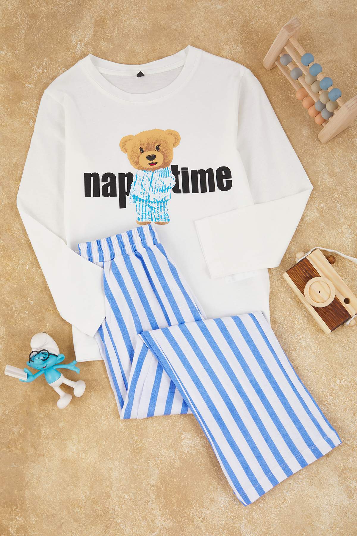 Kids' Printed Cotton Pyjama Set
