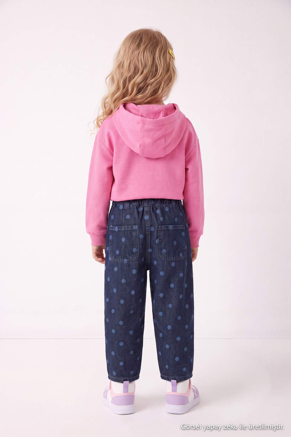 Girls' Dark Blue Jeans